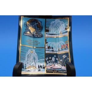 1964-1965 NY World's Fair Souvenir Tray, Vintage Trinket Ashtray